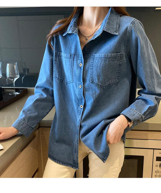 Elevate Your Style with Pucali's Denim Shirt for Women in 2024